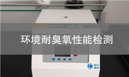 環境耐臭氧性能檢測 環境耐臭氧性能檢測