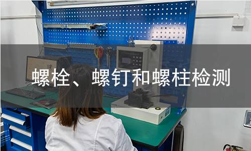 螺栓、螺釘和螺柱檢測