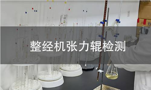 整經機張力輥檢測 整經機張力輥檢測