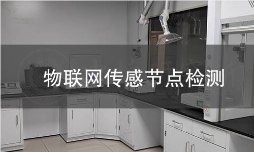  物聯(lián)網(wǎng)傳感節(jié)點(diǎn)檢測(cè)