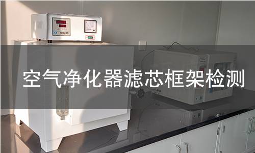 空氣凈化器濾芯框架檢測 空氣凈化器濾芯框架檢測