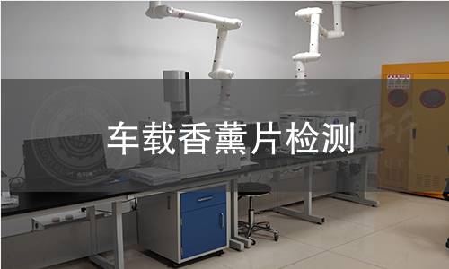 車載香薰片檢測