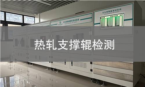 熱軋支撐輥檢測 熱軋支撐輥檢測