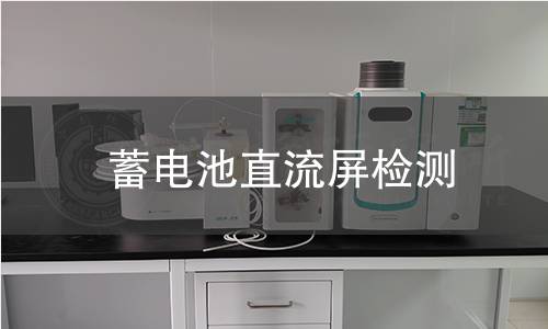 蓄電池直流屏檢測(cè)