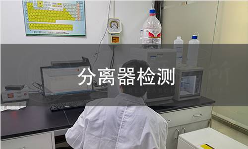 分離器檢測 分離器檢測