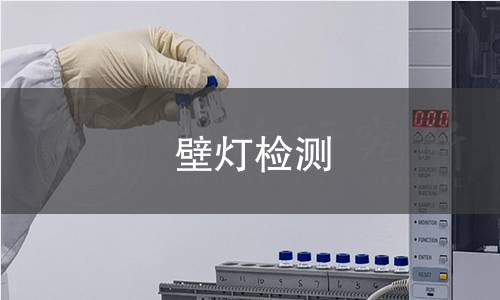 壁燈檢測 壁燈檢測