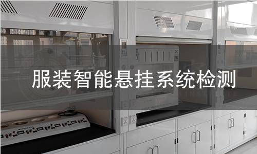 服裝智能懸掛系統檢測 服裝智能懸掛系統檢測