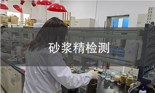 砂漿精檢測 砂漿精檢測