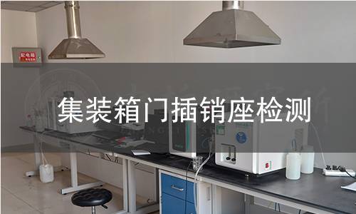 集裝箱門插銷座檢測 集裝箱門插銷座檢測