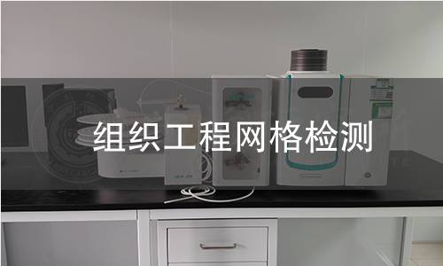  組織工程網格檢測