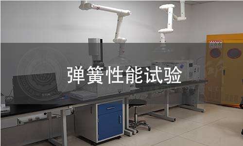 彈簧性能試驗 彈簧性能試驗