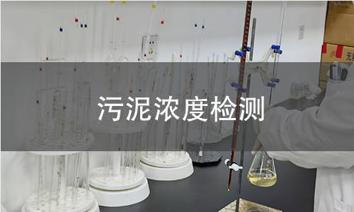 污泥濃度檢測